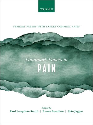 cover image of Landmark Papers in Pain
